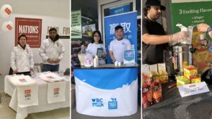 Experiential marketing product sampling activations with brand ambassadors engaging customers at retail and event locations in Canada