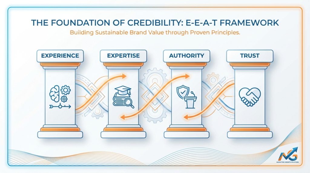 E-E-A-T framework for experiential marketing explained